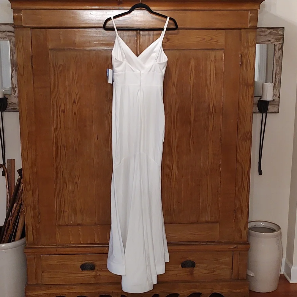 Morgan & Co. White Gown Size S - Picture 4 of 8